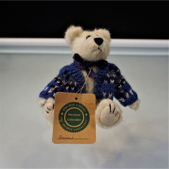 Boyds Bears And Friends Hans Archive Collection Plush Vintage 1990 - 97 - Picture 4 of 10